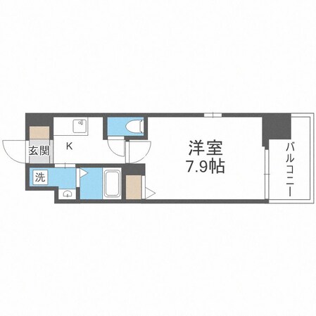 芦原町駅 徒歩5分 3階の物件間取画像